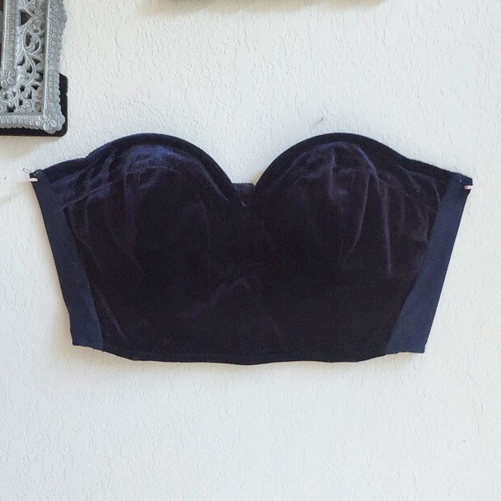 Velvet Crop Top